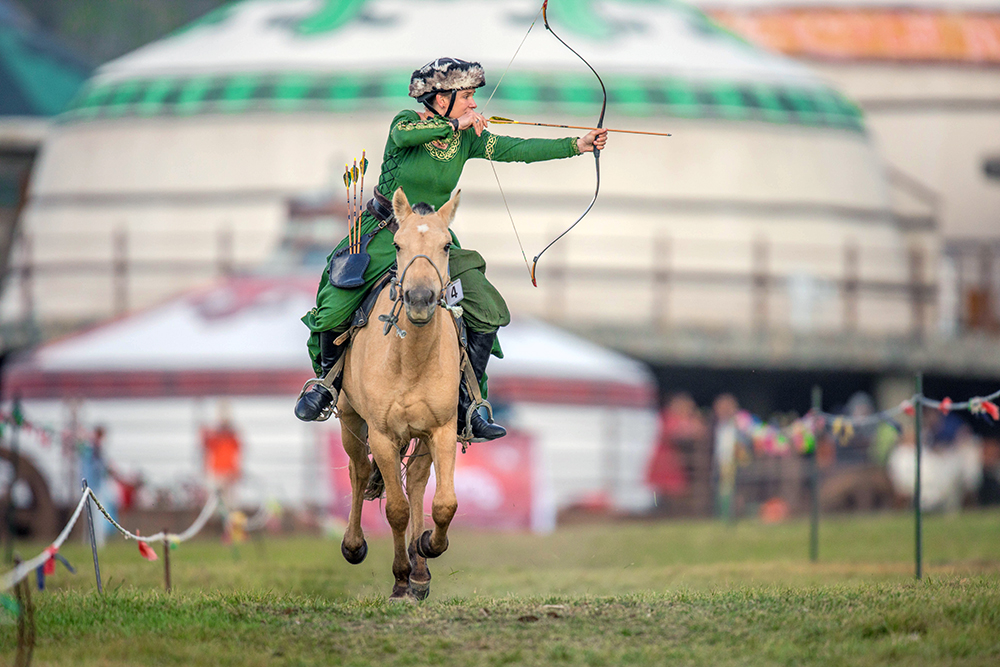 Horse Archery Competition Mongolia